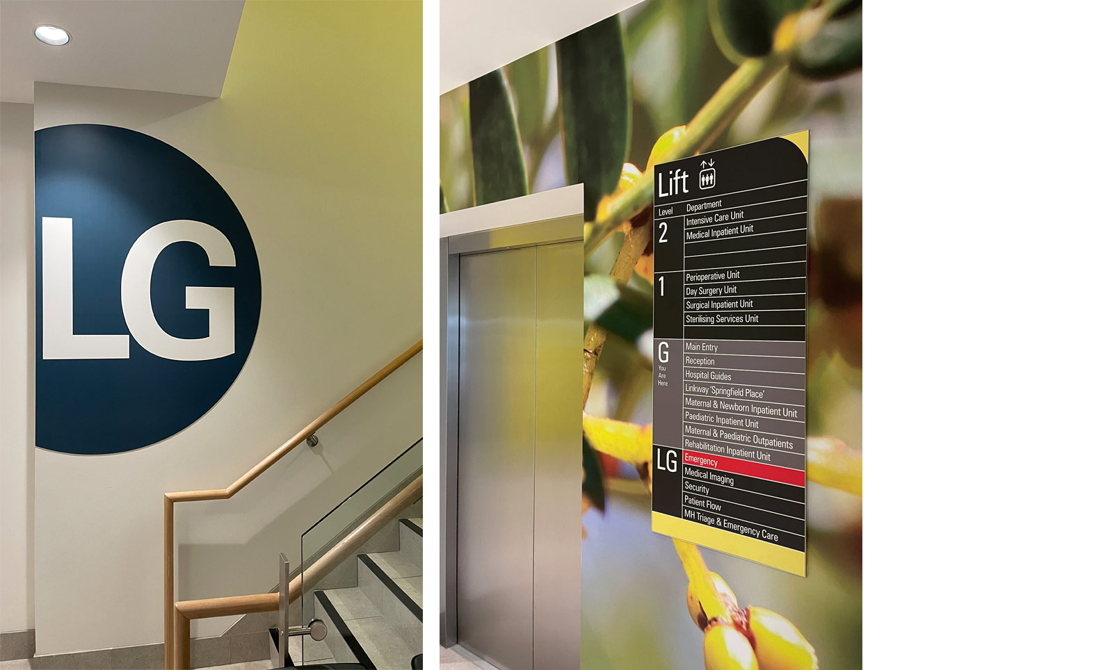 Goulburn Hospital Wayfinding Signage