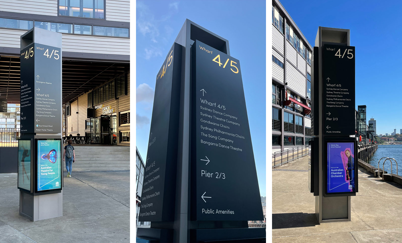 Walsh Bay Arts Precinct Wayfinding Signage