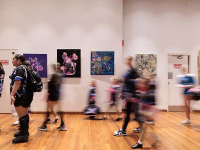 Evening exhibition at Camden Civic Centre