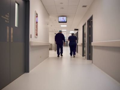 Hospital corridor